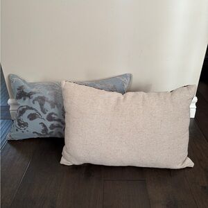 Set of Two Decorative Throw Pillows